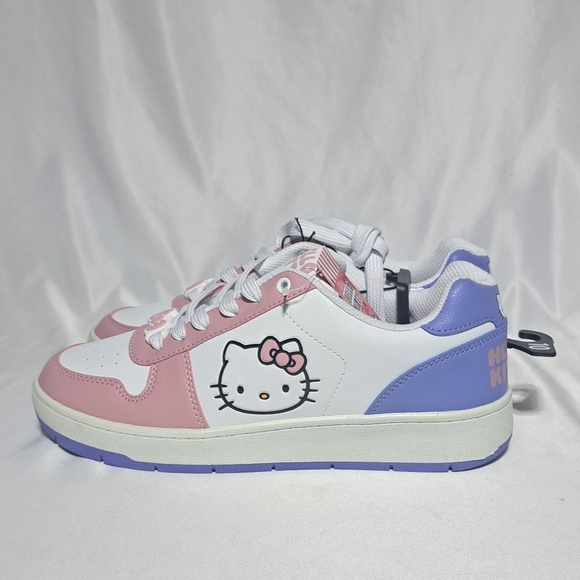 Hello Kitty By Sanrio Womens 10 Casual Court‎ Sneakers - Picture 4 of 8